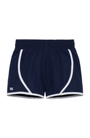 Girls Navy/White Tennis Short