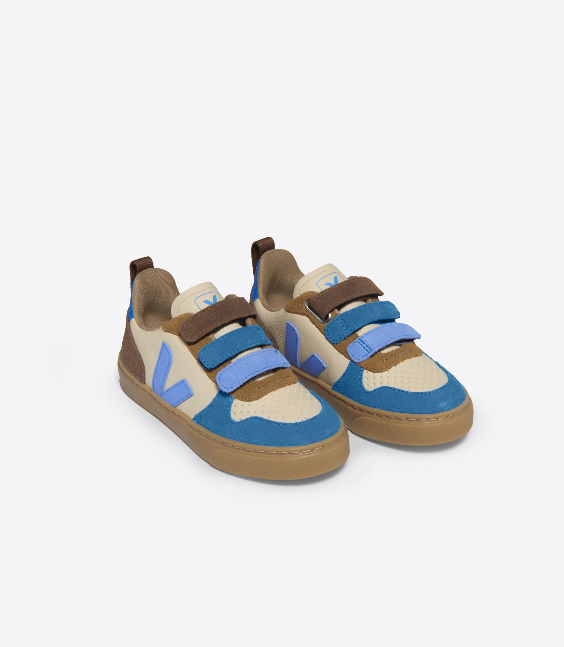 V-10 Chromefree Leather Crema Multico Aqua