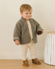 Shearling Zip Jacket