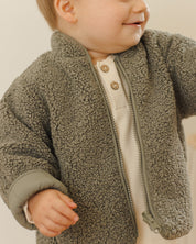 Shearling Zip Jacket