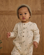 Long Sleeve Woven Jumpsuit