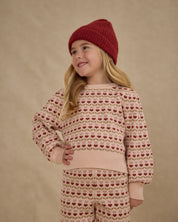 Jacquard Knit Set