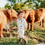 Long Sleeve Print Pajama Set