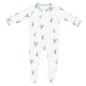 Zippered Print Footie