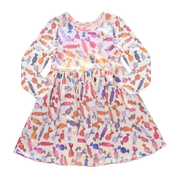 Girls Lame Steph Dress