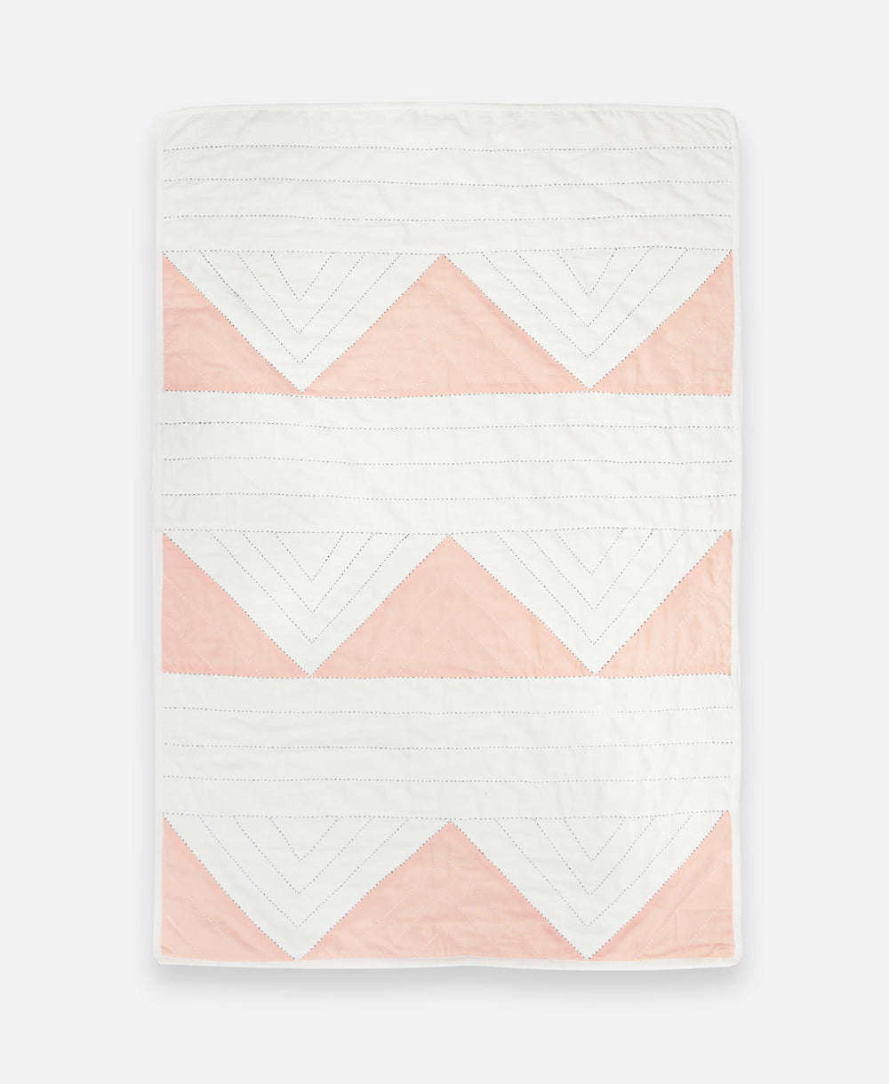 Small Triangle Quilt Throw