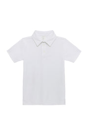 All White Polo