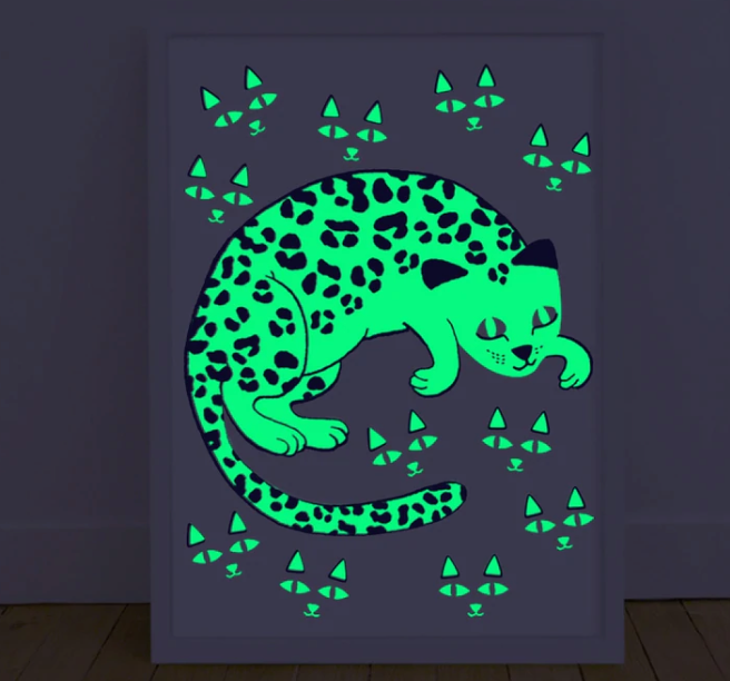 Glow in the Dark Poster