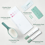 Ovulation & Pregnancy Test + Track Set