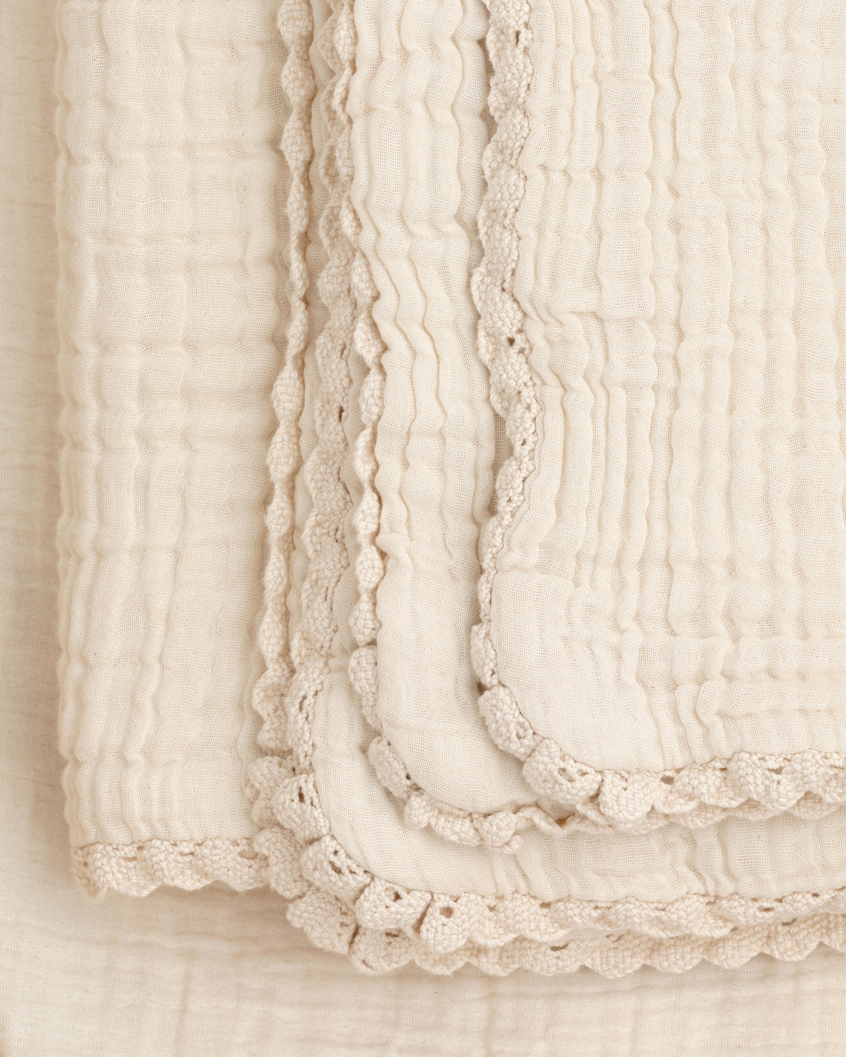 Lace Baby Blanket Full Size