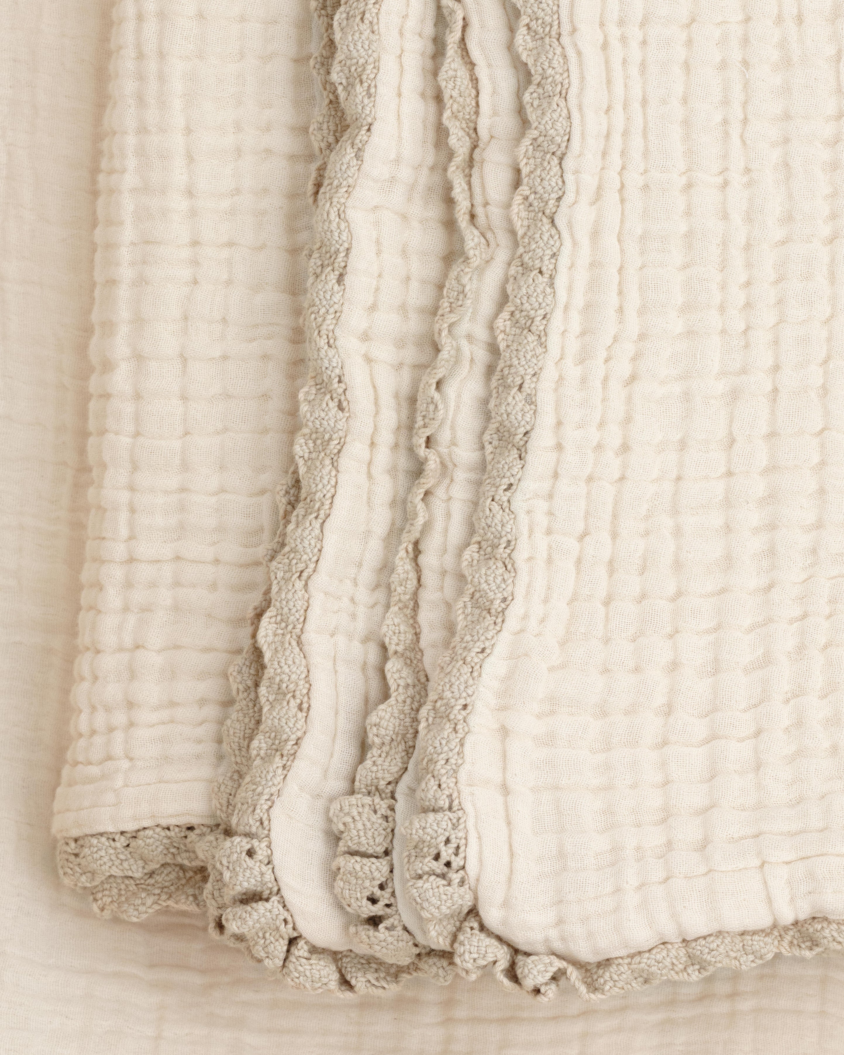 Lace Baby Blanket Full Size