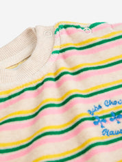 Have Fun Striped Sweatshirt
