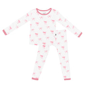 Long Sleeve Print Pajama Set