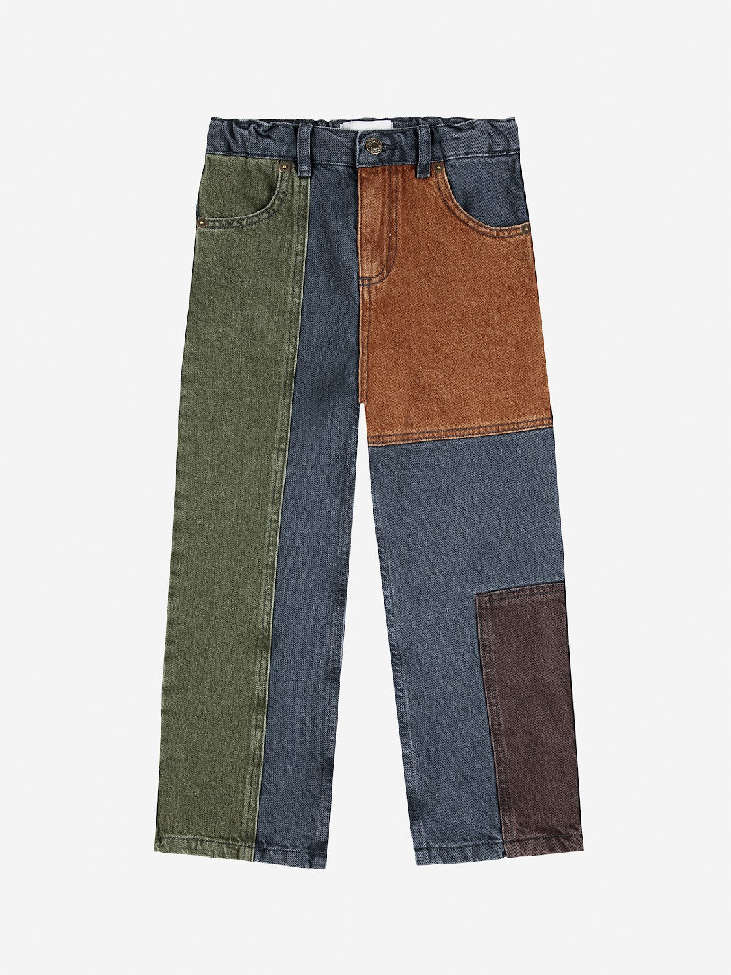 Bobo Choses Color Block Denim Pants
