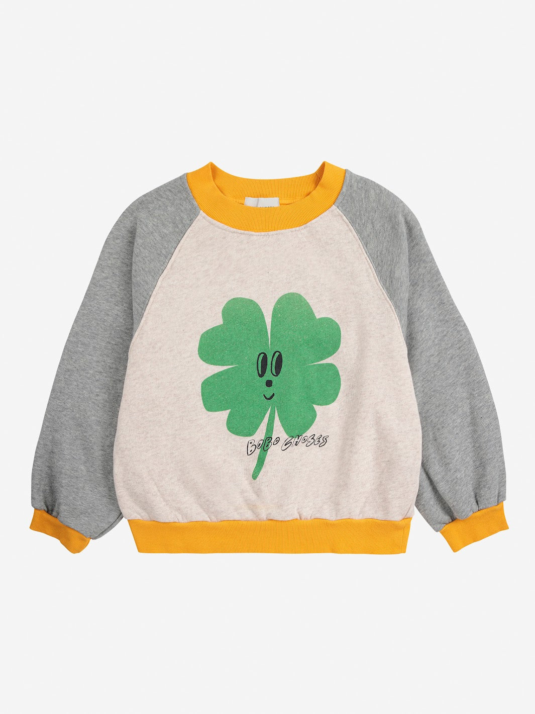 Lucky Clover Raglan Sweatshirt