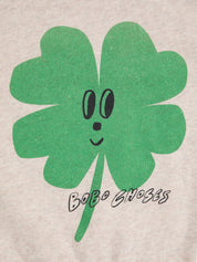 Lucky Clover Raglan Sweatshirt