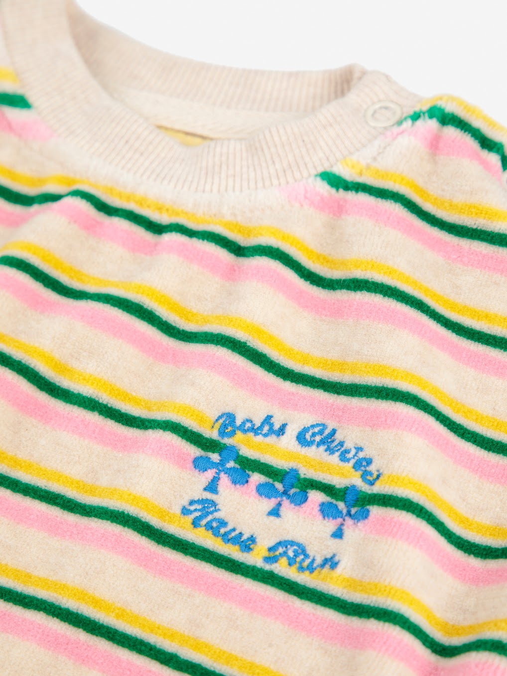 Have Fun Striped Sweatshirt