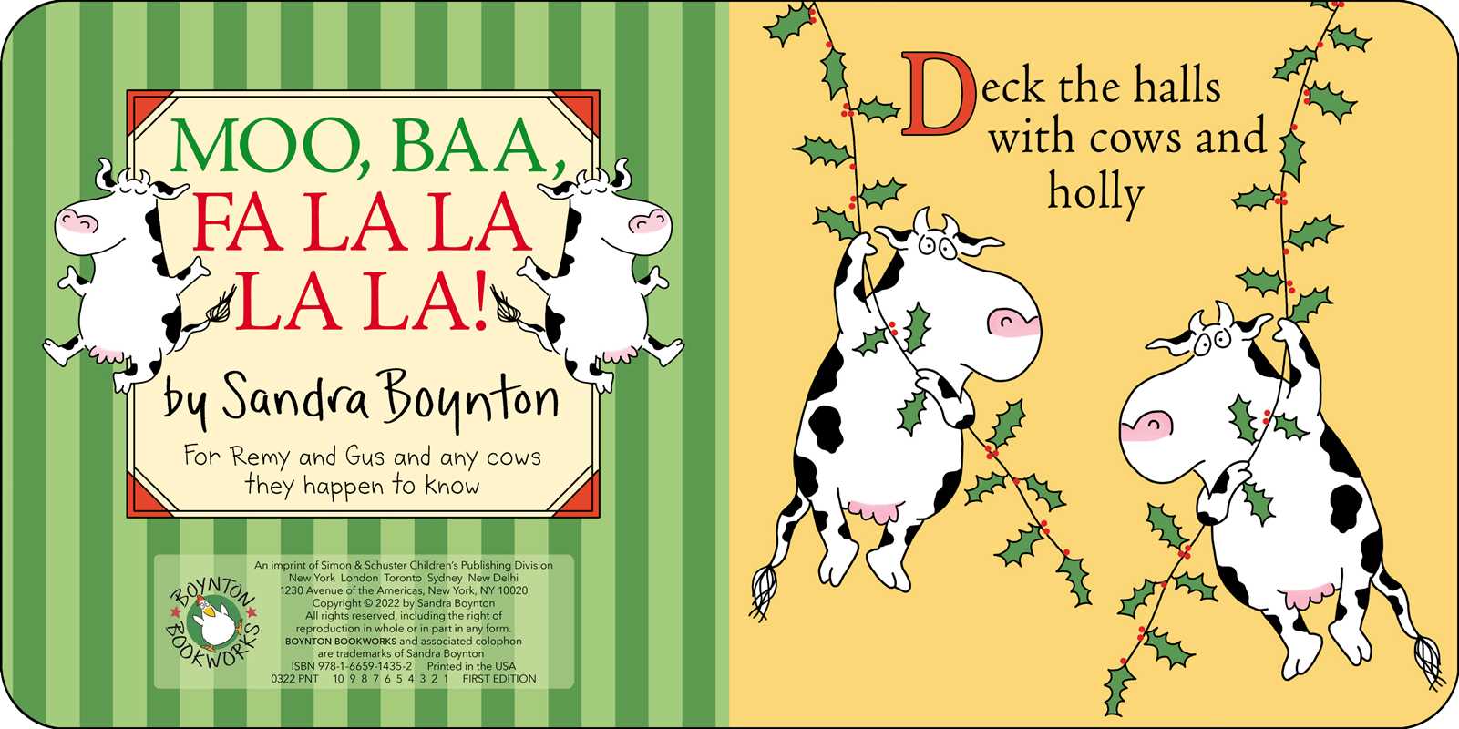 Moo, Baa, Fa La La La La!