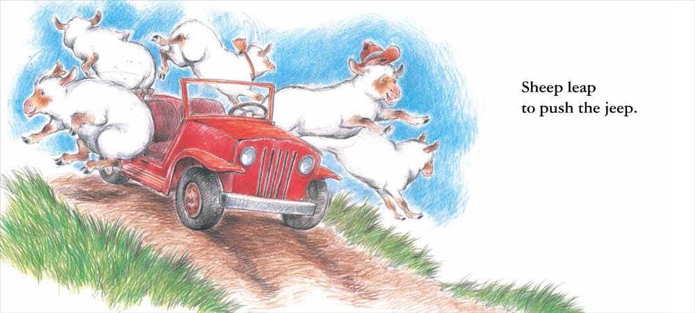 Sheep in a Jeep Board Book : Nancy E. Shaw