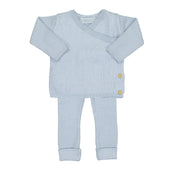 Baby Boys & Girls Ribbed Knit Wrap Set