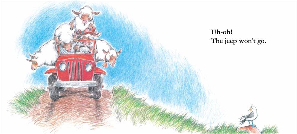 Sheep in a Jeep Board Book : Nancy E. Shaw