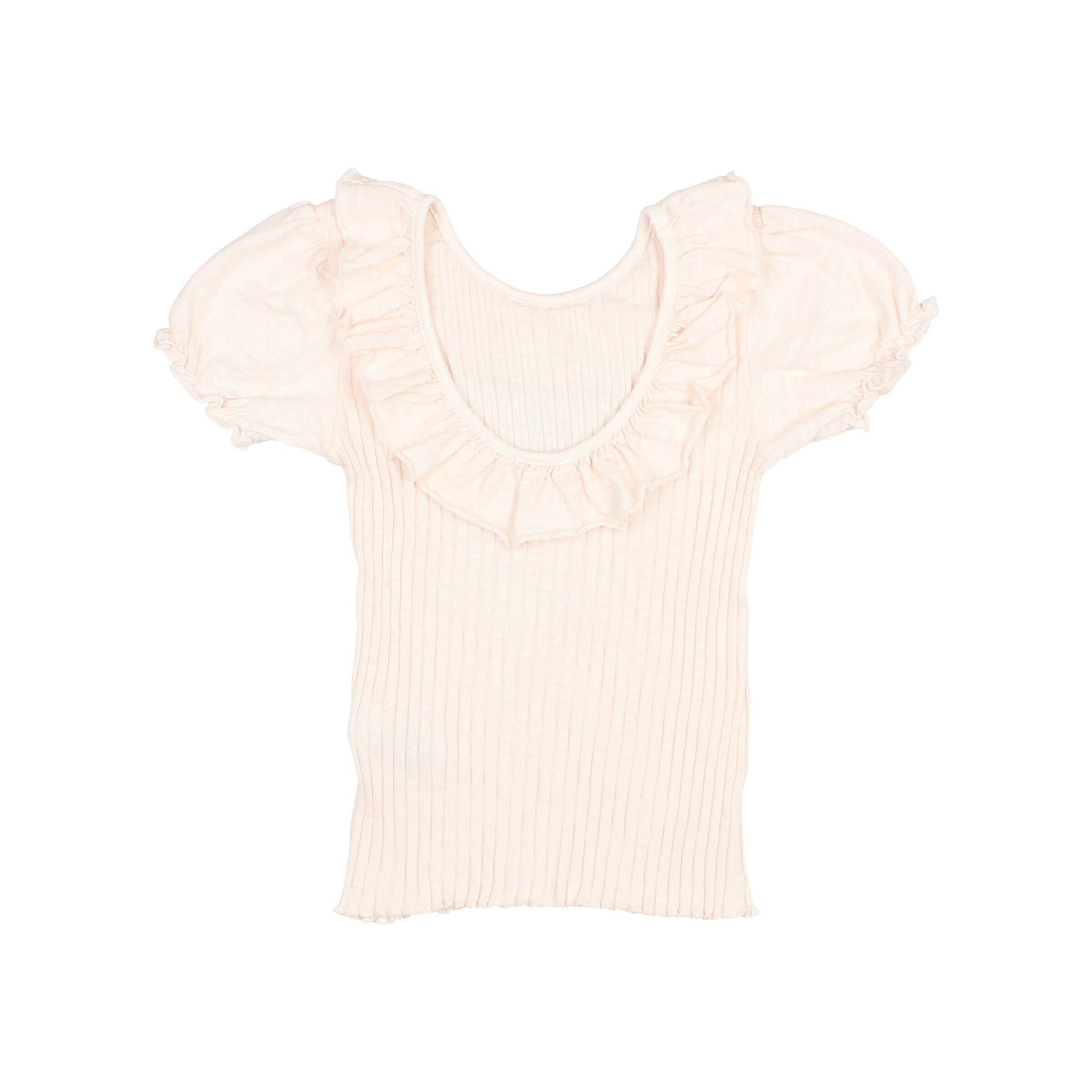 Rib Collar T-Shirt