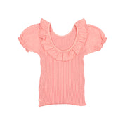 Rib Collar T-Shirt