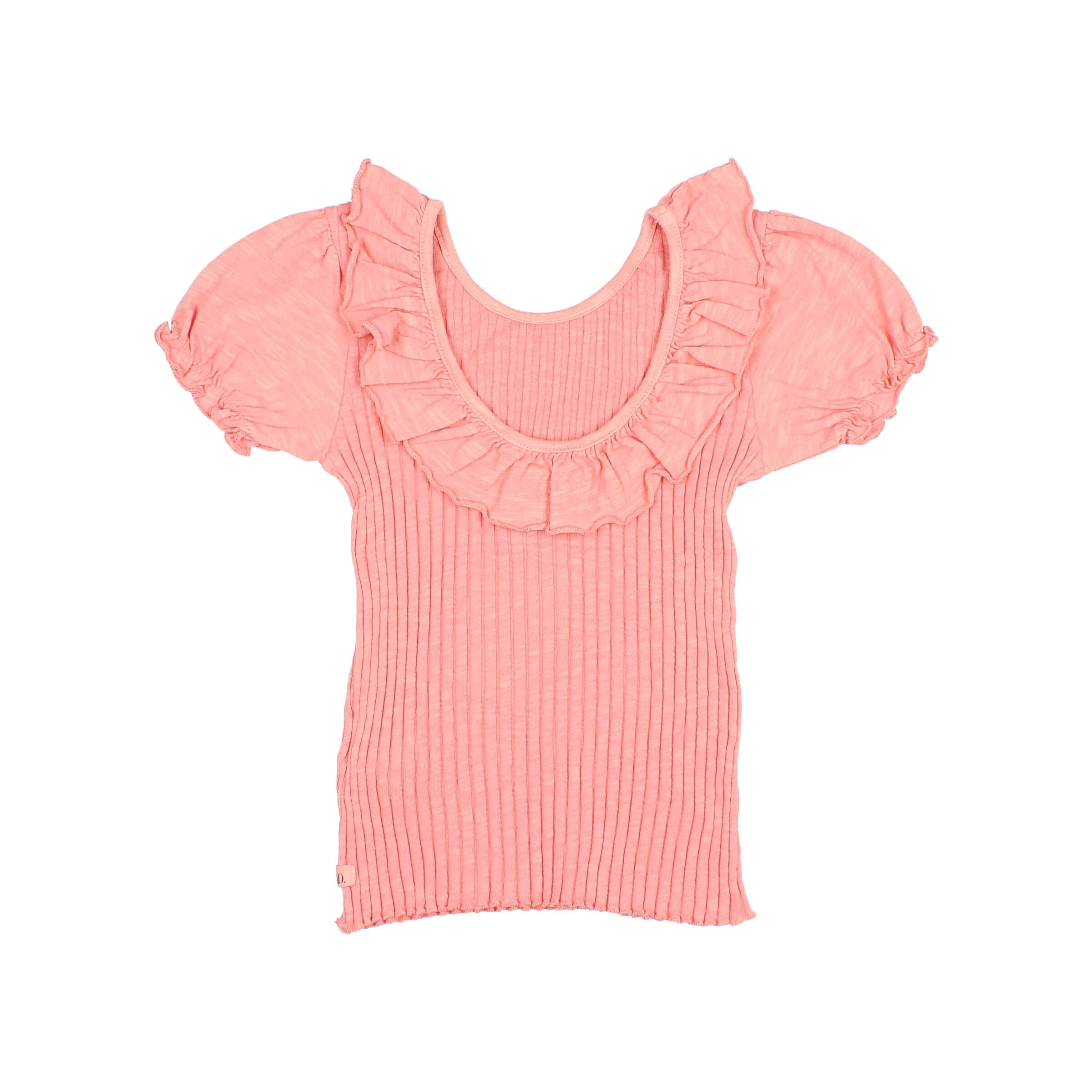 Rib Collar T-Shirt