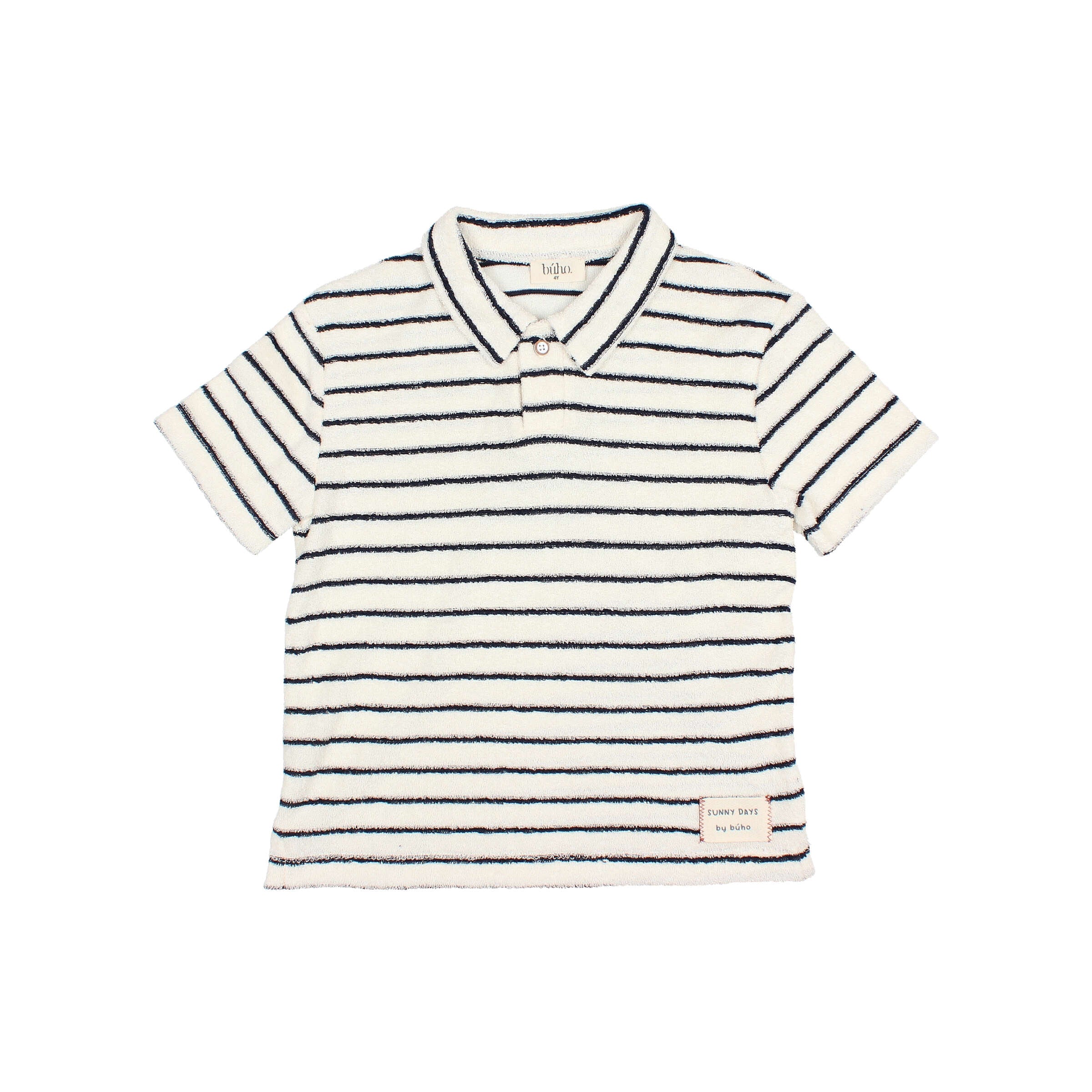 Terry Stripes Polo