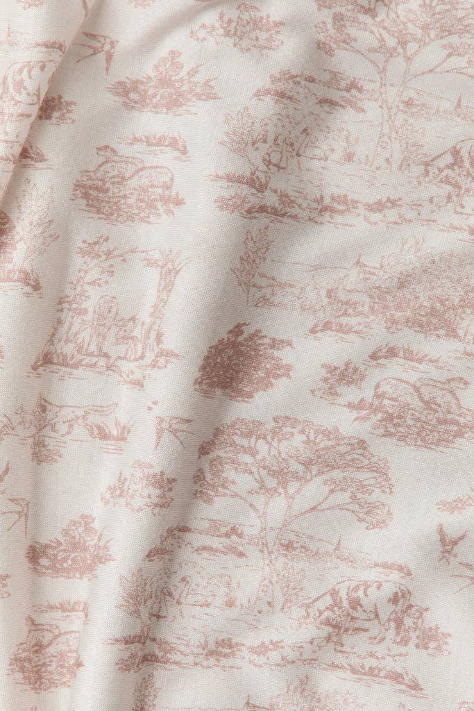 Rose Toile Wrap