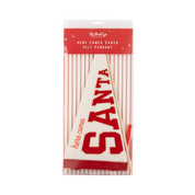 Santa Felt Pennant Flag