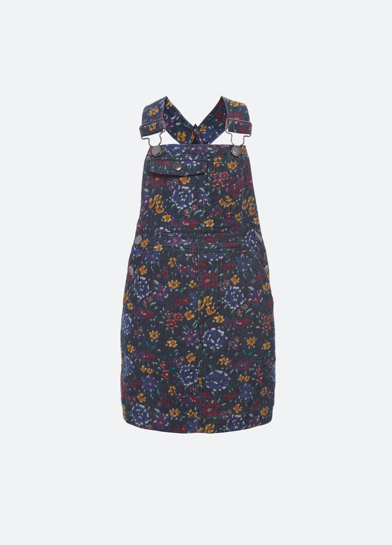 Constance Corduroy Print Overalls