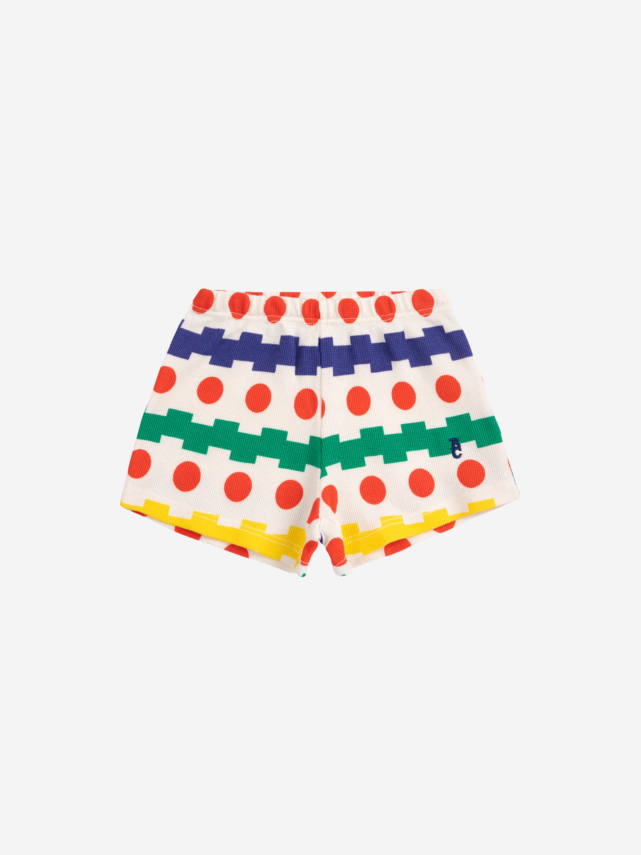 Geometric Waffle Shorts