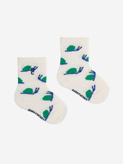 Funny Snail Short Socks