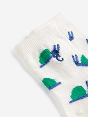 Funny Snail Short Socks