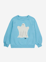 Funny Ghost Raglan Sweatshirt