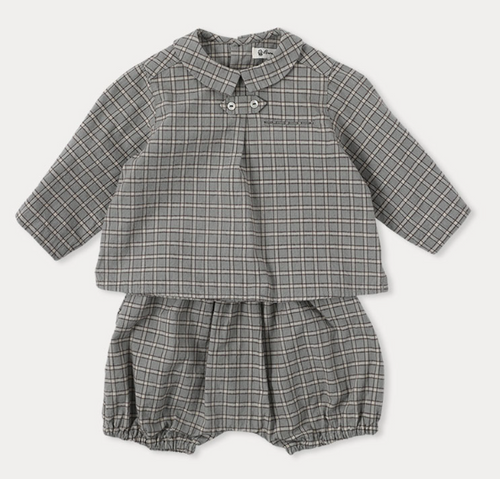 BENEBENE_DUKET_CHECK_SHIRT_SET_GRAYISH_BLUE.png