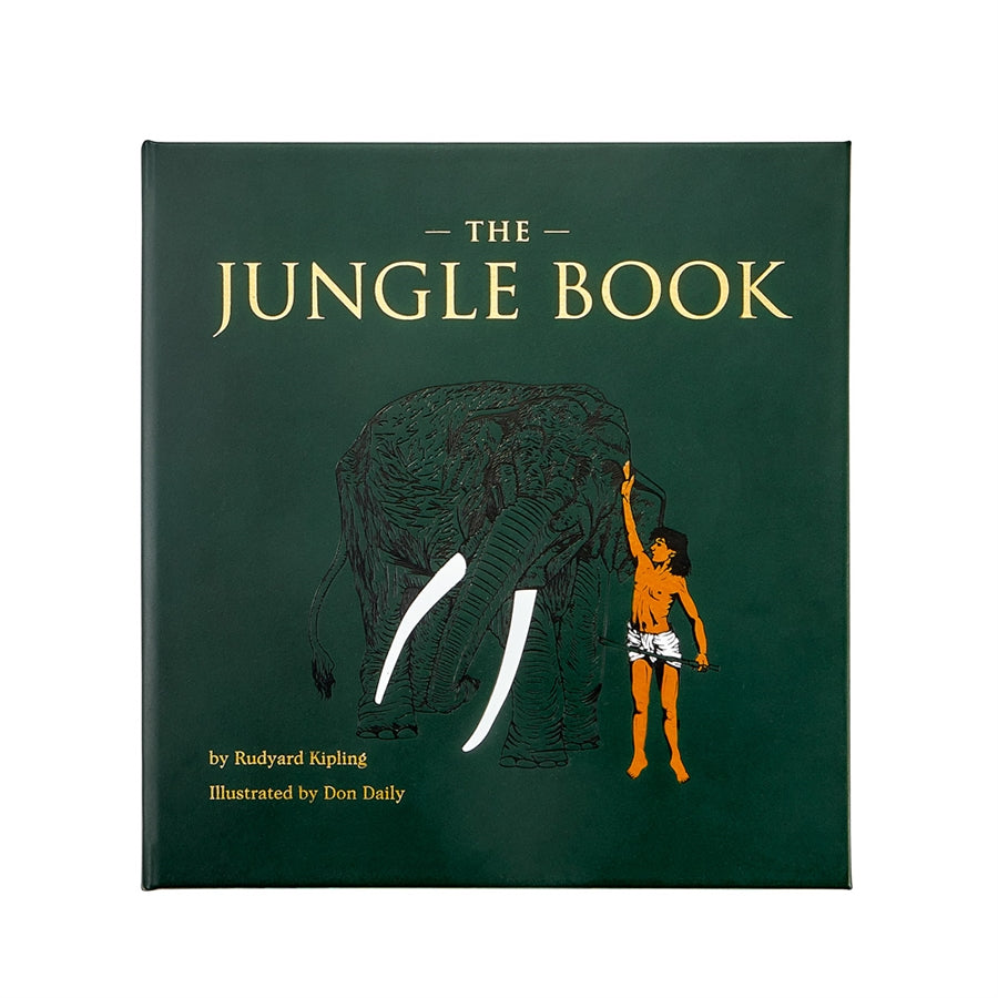 Jungle Book - Green Bonded Leather