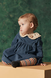 Crochet Collar Baby Dress