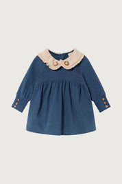 Crochet Collar Baby Dress