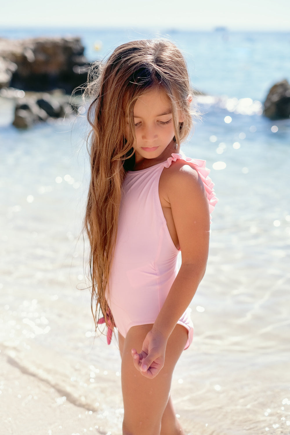 Bora Bora One-Piece with Ruffle Straps