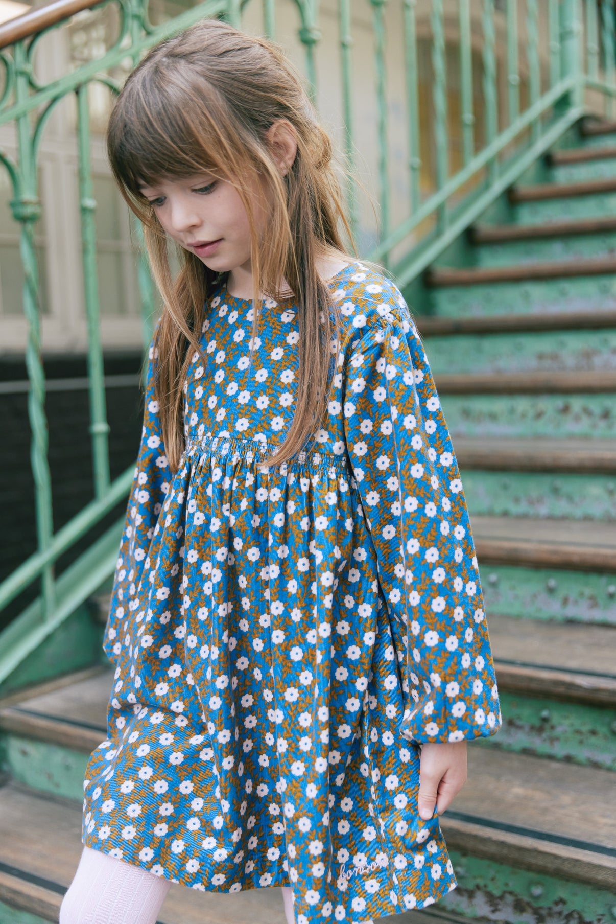 Jona Blue Fleur Dress