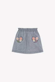 Jupe Chambray Skirt