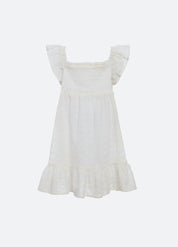 Marcella Lace Flutter Dress