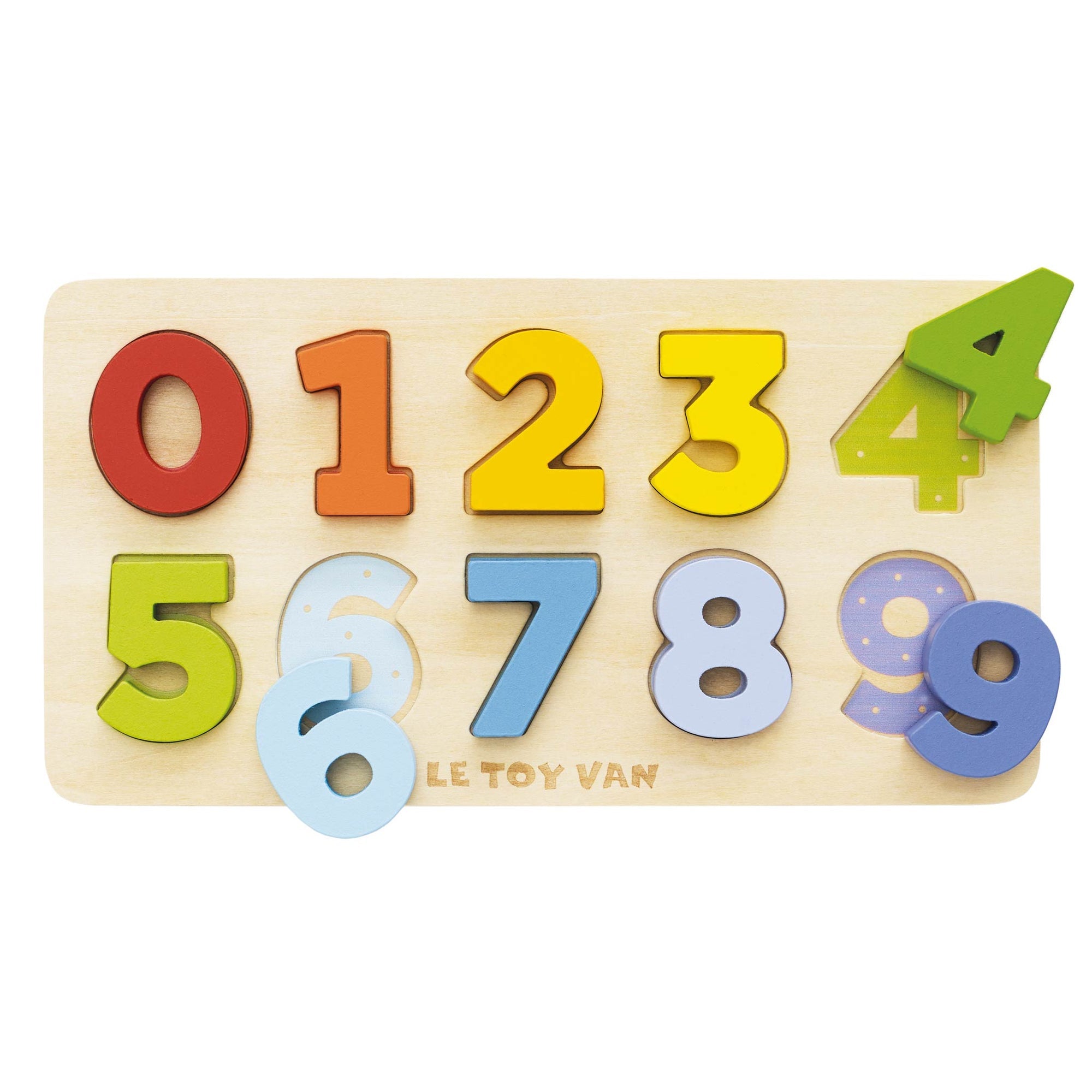 Counting Numbers Shape Sorter