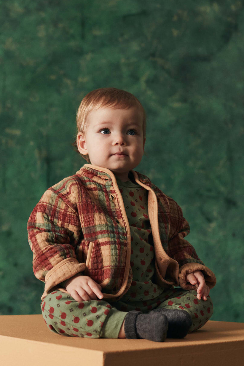 Plaid Baby Jacket