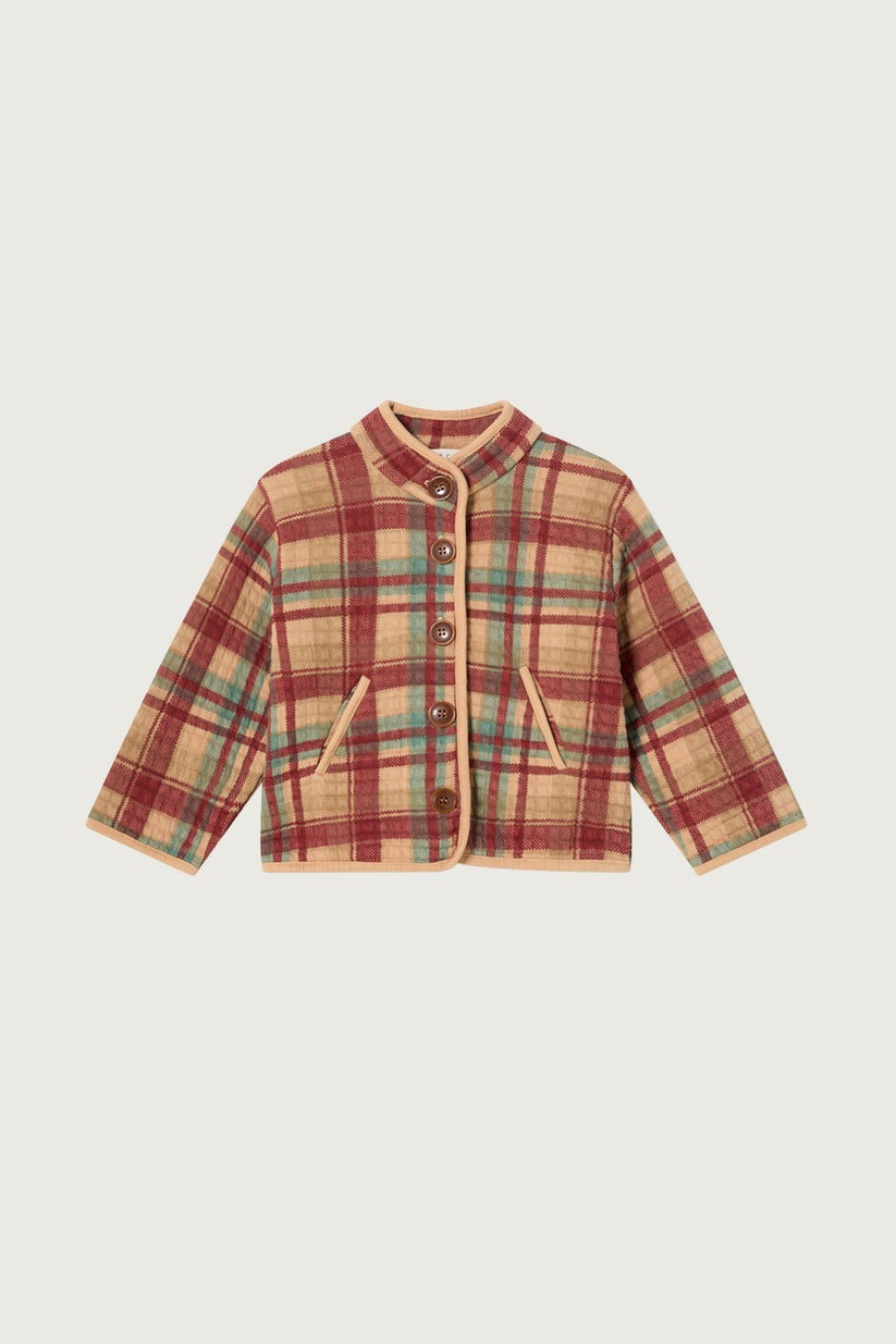 Plaid Baby Jacket