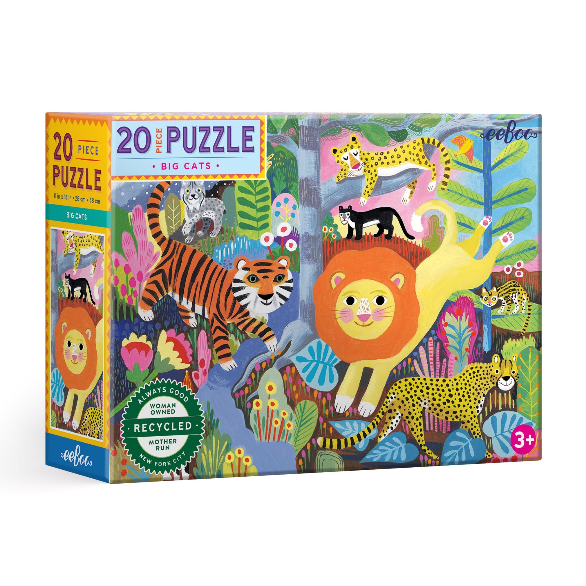 Big Cats 20 pc Big Puzzle