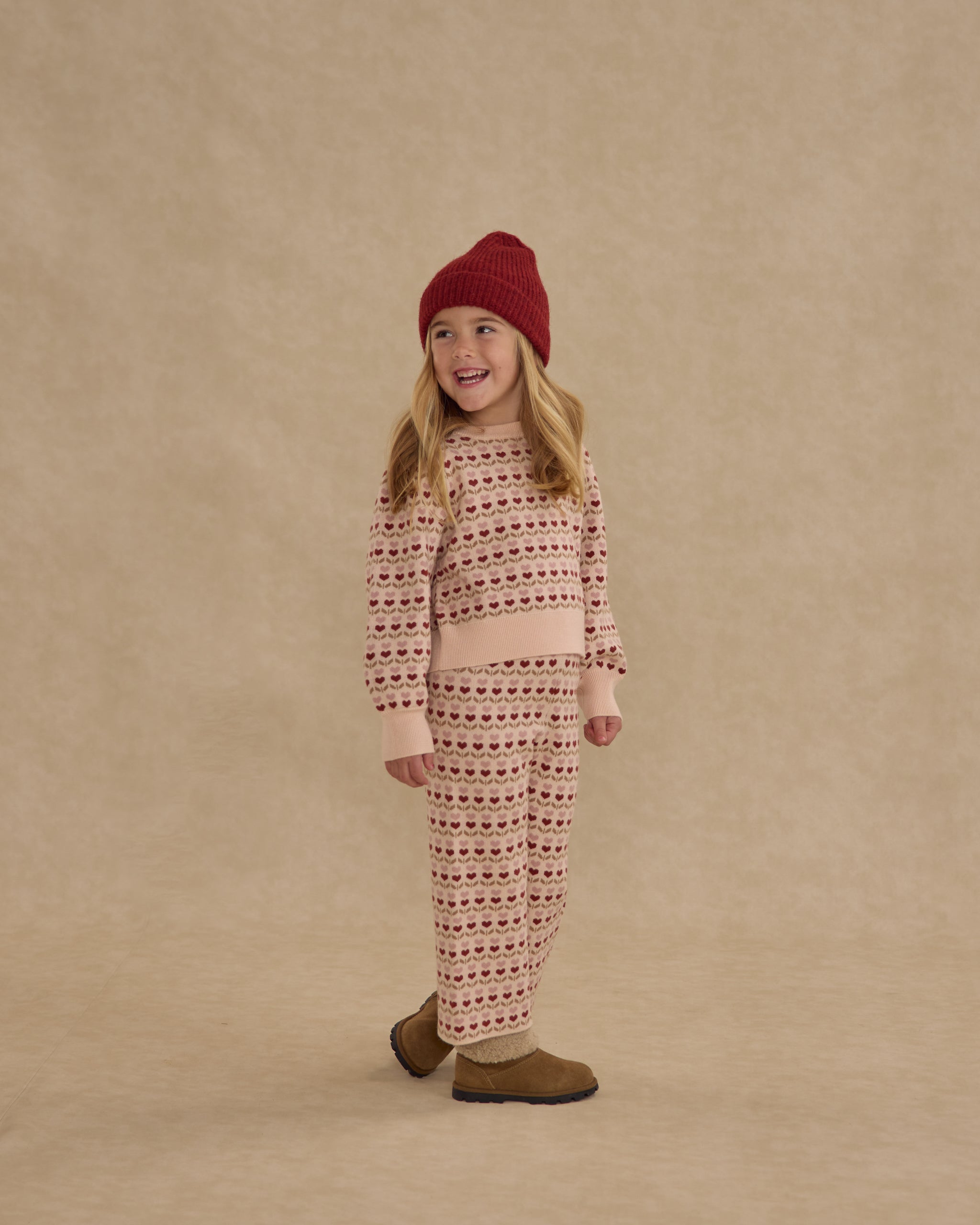 Jacquard Knit Set