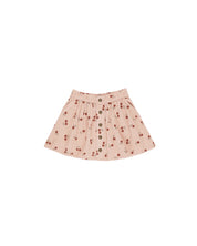 Button Front Mini Skirt